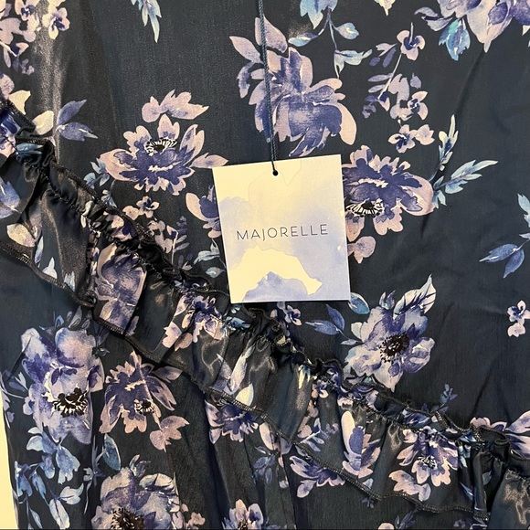 MAJORELLE Tallulah Skirt in Rainwater Blue - Picture 6 of 7